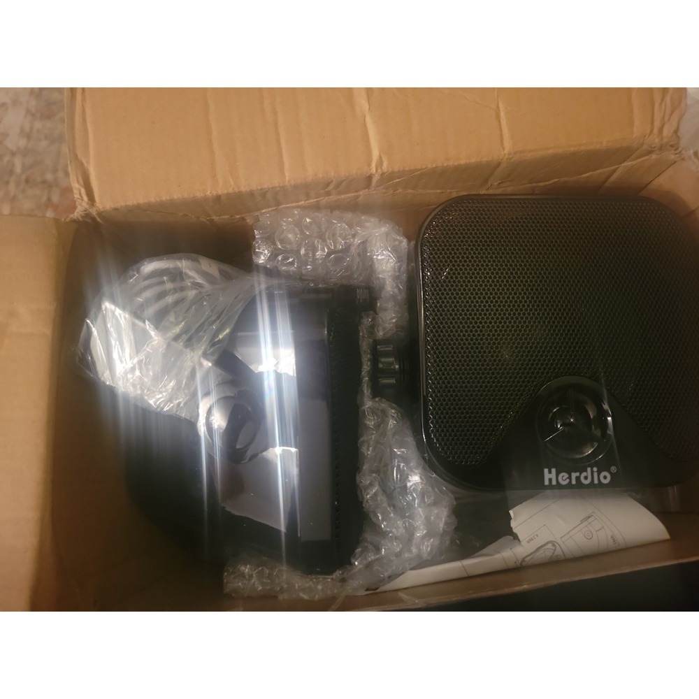 4 Inches Heavy Duty Waterproof Boat Marine Box Outdoor Speakers Surface Mount...